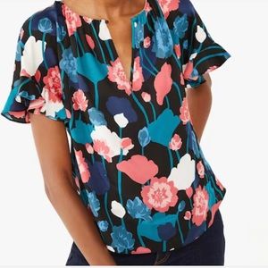 NWT Kate Spade Viney Floral Martini Top